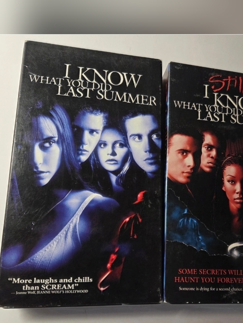 VHS Lot Of 2 - I Know What You Did Last Summer & I Still Know...Horror Franchise
